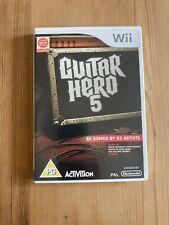 Guitar Hero 5 (Nintendo Wii, 2009), używany na sprzedaż  Wysyłka do Poland