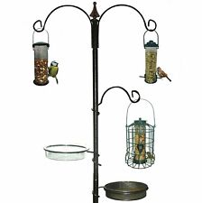 Used, Metal Bird Feeding Station Hanging Bird Bath for Attracting Wild Bird for sale  Shipping to South Africa