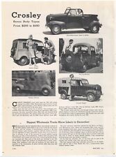 1941 crosley autos for sale  Bowling Green
