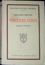 Vincenzo cuoco studi usato  Italia