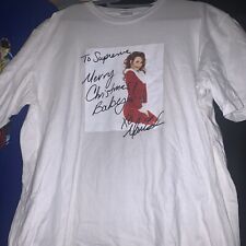 Usado, Camiseta de Natal Supreme FW20 Mariah Carey branca tamanho XL 100% autêntica comprar usado  Enviando para Brazil