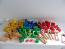 Holzspielzeug bausteine murmel gebraucht kaufen  Machern