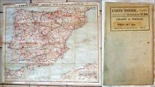 Ancienne carte routière d'occasion  Rochefort-du-Gard