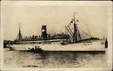 Cartão postal vintage Steamer Steamship S.S. Toloa foto real RPPC comprar usado  Enviando para Brazil