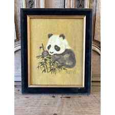 Vintage panda painting for sale  Caldwell