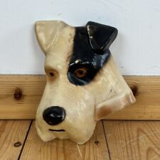 Vintage chalkware terrier for sale  Shipping to Ireland