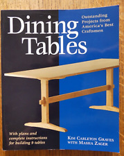 DINING TABLES Projects, 9 Plans and Instructions K. Graves & M. Zager 2002 segunda mano  Embacar hacia Argentina