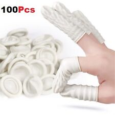 100 peças conjuntos descartáveis de borracha látex berços dedos luvas pontas dos dedos Reino Unido comprar usado  Enviando para Brazil