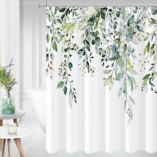 Shower curtain green for sale  WALTHAM CROSS