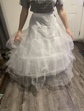 Wedding Bridal Petticoat Crinoline Dress Hoop/Mermaid/Fishtail Slips.. for sale  Shipping to South Africa