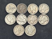 Lot dimes mercury for sale  BURNTWOOD