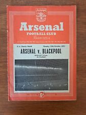 Arsenal blackpool 1953 for sale  SOUTHAMPTON