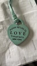 Tiffany leather heart for sale  LEEDS