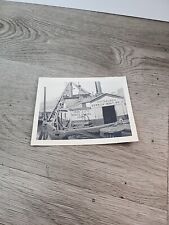 Foto vintage Iron City areia e cascalho Pittsburgh Pa Derrick barco 2 preto e branco  comprar usado  Enviando para Brazil