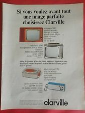 Publicité 1967 clarville d'occasion  Le Portel