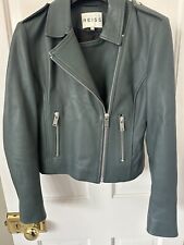 Reiss leather jacket for sale  LONDON