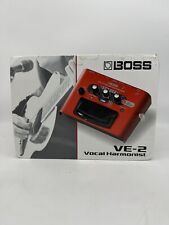 Boss VE-2 Harmonista Vocal Pedal de Efeitos Harmonia Processador Reverb Echo comprar usado  Enviando para Brazil