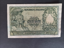 12 50 1951 lire banconota 31 usato  Vottignasco