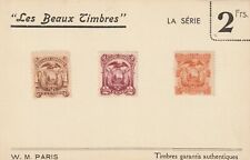 Equateur série timbres d'occasion  Marly