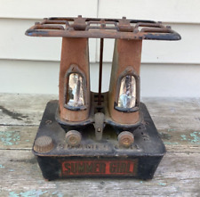 Taylor & Boggis FDY No. 2-Burner Pat 1893 Sad Flat Iron Heater Stove Summer Girl for sale  Shipping to South Africa