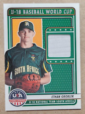 2023 Panini Stars & Stripes PATCH Ethan Grobler #U18-EG for sale  Shipping to South Africa