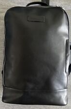 Used, Original PORSCHE DESIGN Urban Courier Leather Backpack MVZ Black Laptop XL for sale  Shipping to South Africa