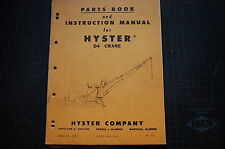 Hyster crane parts for sale  Portland