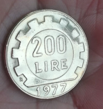 200 lire 1977 usato  Tresignana