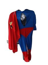 Costume di Carnevale Superman  1-2 anni eroe vestito bambino maschera, usato usato  Ragusa