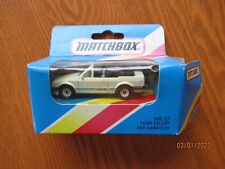 Matchbox mb37 ford d'occasion  Expédié en Belgium