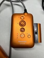 Cámara portátil Panasonic HX-A100 - ¡Naranja probada funciona muy bien! segunda mano  Embacar hacia Argentina