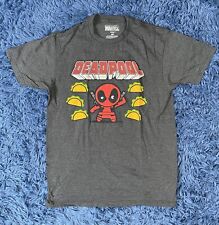 Camiseta Marvel Dead Pool Tacos Adulto Mangas Cortas Cuello Redondo Gris, usado segunda mano  Embacar hacia Argentina