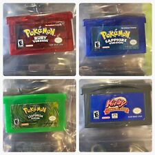 Juegos Nintendo Gameboy Advance Elige Pokémon, Sonic, Castlevania y más favoritos segunda mano  Embacar hacia Mexico