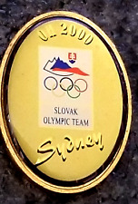  2000 Sydney OLYMPIC SLOVAK NOC Vintage pin  na sprzedaż  Wysyłka do Poland