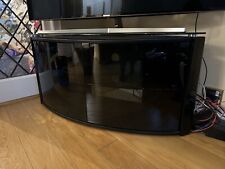 black gloss tv cabinet for sale  EPSOM