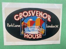 Postcard grosvenor house for sale  GIRVAN