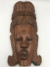 Sculpture bois visage d'occasion  Cuq-Toulza
