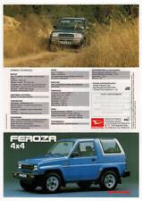 1993 DAIHATSU Feroza 4X4 Vintage Original Impressão Dupla Face Folheto AD | França comprar usado  Enviando para Brazil
