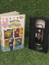Meet teletubbies vhs for sale  SELBY