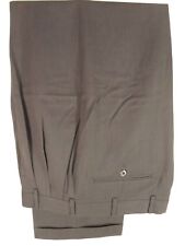 Pantalones de vestir Zanella Austin para hombre lana plisada carbón talla 34 34x30.5 segunda mano  Embacar hacia Argentina