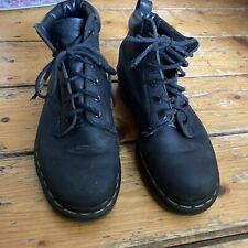 Martens black leather for sale  LONDON