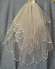 Bridal tier veil... for sale  Durant