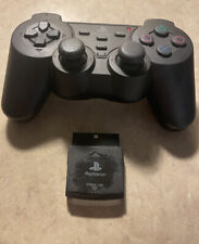 PS2 Katana Wireless Force 2 Controller Black With Dongle Tested KT2C-0201 for sale  Shipping to South Africa