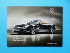 Prospekt preisliste mercedes gebraucht kaufen  Hochzoll