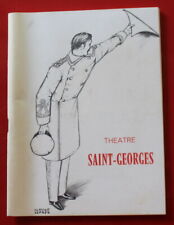 1972 programme théâtre d'occasion  Valréas