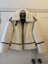 zara sheepskin coat for sale  CRANBROOK