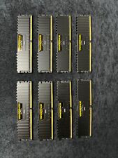 Memória DDR4 DRAM Corsair 32GB (4 x 8GB) 2666MHz PC4-21300 (CMK32GX4M4A2666C16) comprar usado  Enviando para Brazil