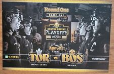 Usado, Póster de playoffs del centenario de Boston Bruins 2024 ronda 1 juego 1 Toronto  segunda mano  Embacar hacia Argentina