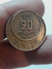 Tunisia franchi 1950 usato  Pisa