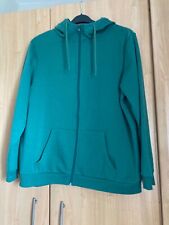 Green zip hoodie for sale  NEWCASTLE UPON TYNE